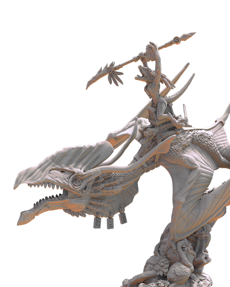 Metzli The Ruthless - Lizard-Man - by Lost Kingdom - TTRPG - Wargaming - Dungeons and Dragons