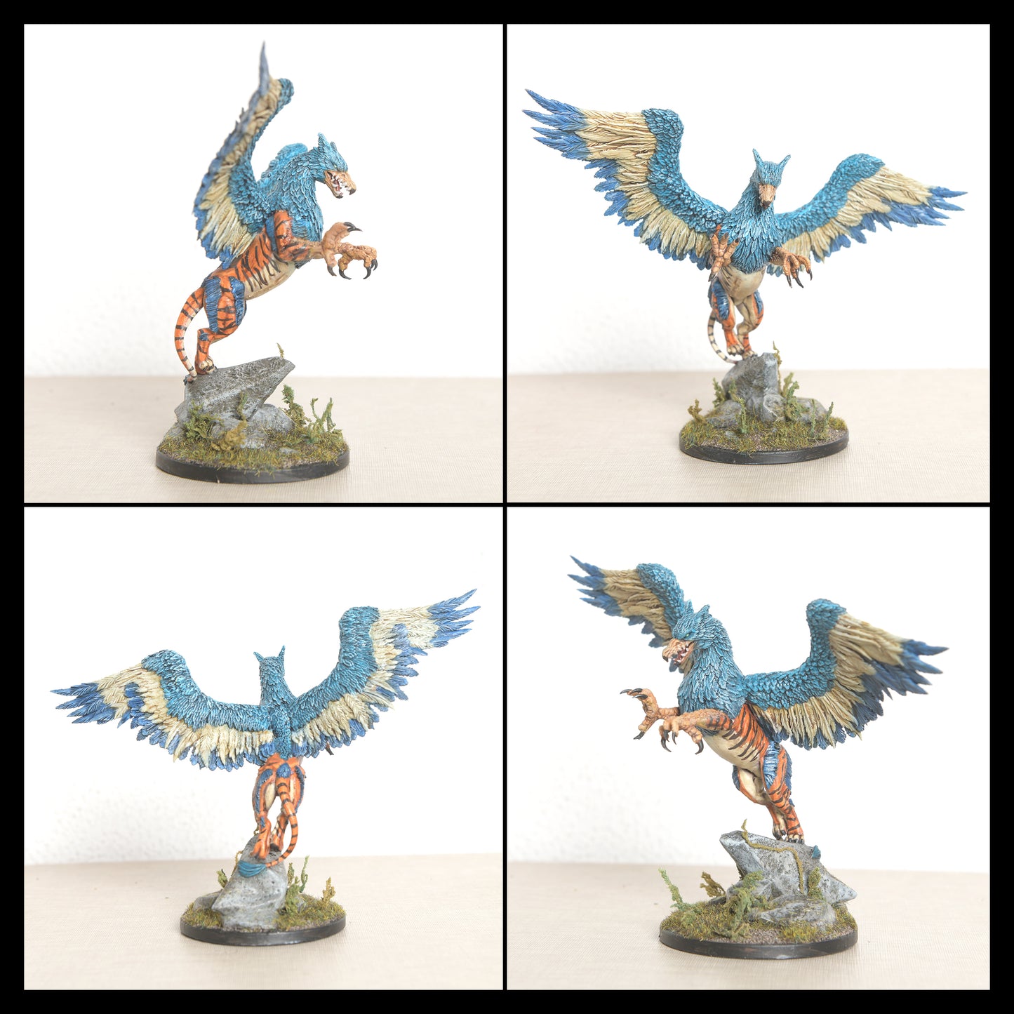 Moon Griffin - Thyralmir - Dungeons and Dragons - by DM Stash- Tabletop RPG Miniature - Roleplaying 3D Printed Fantasy Mini