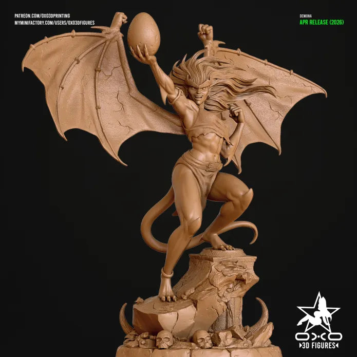 Demona Sculpture (75mm to 500mm)