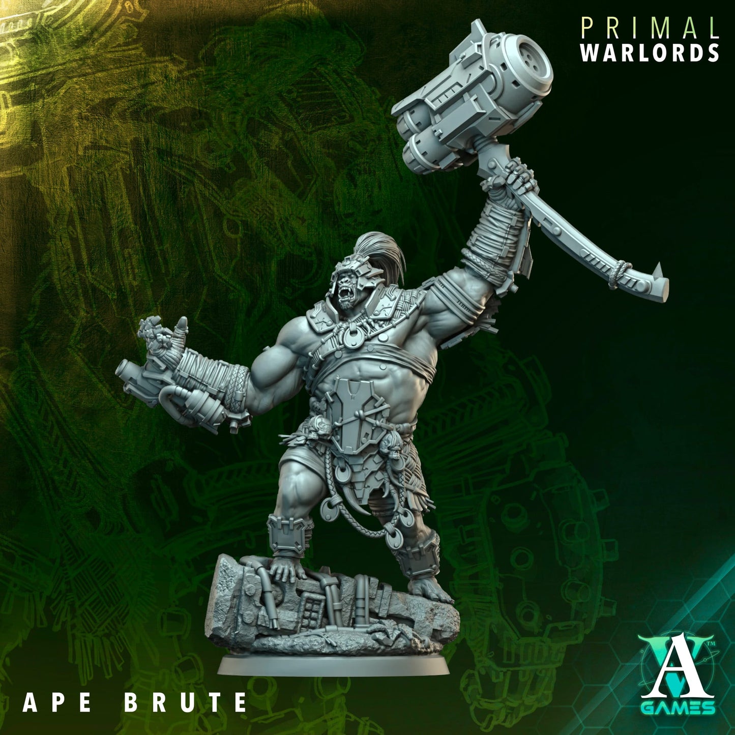 Ape Brute - TTRPG - Wargaming - Grimdark