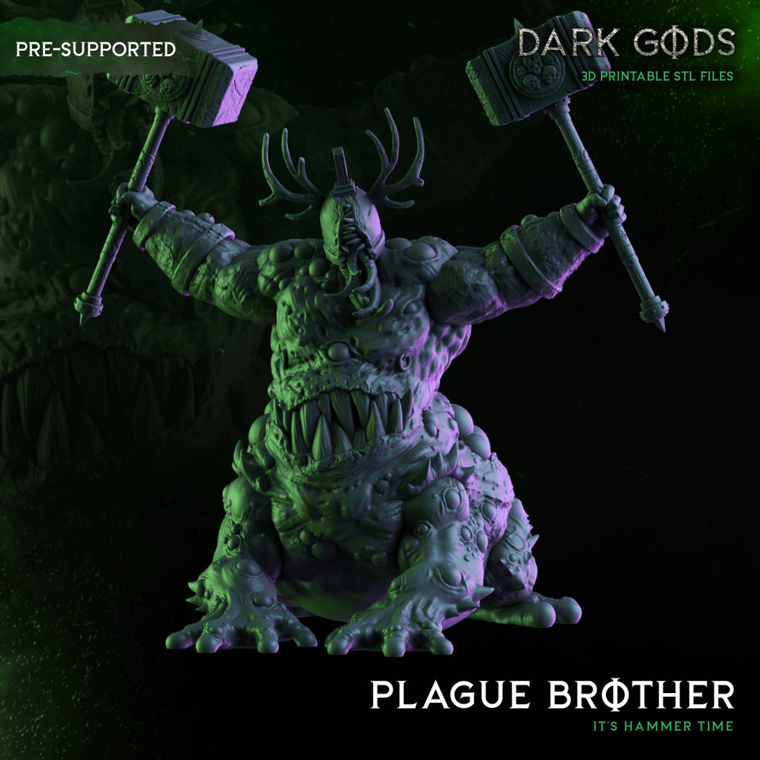Plague Brother Fury - Demon - by Dark Gods- TTRPG - Wargaming - Dungeons and Dragons
