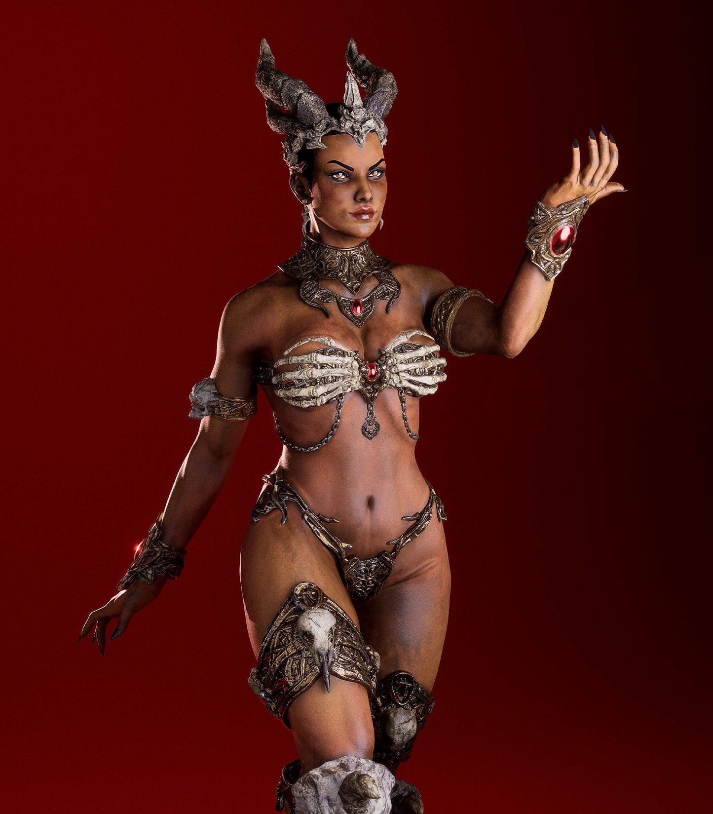Queen of Damned Sculpture (75mm to 500mm) - Unassembled/Unpainted/3D Print