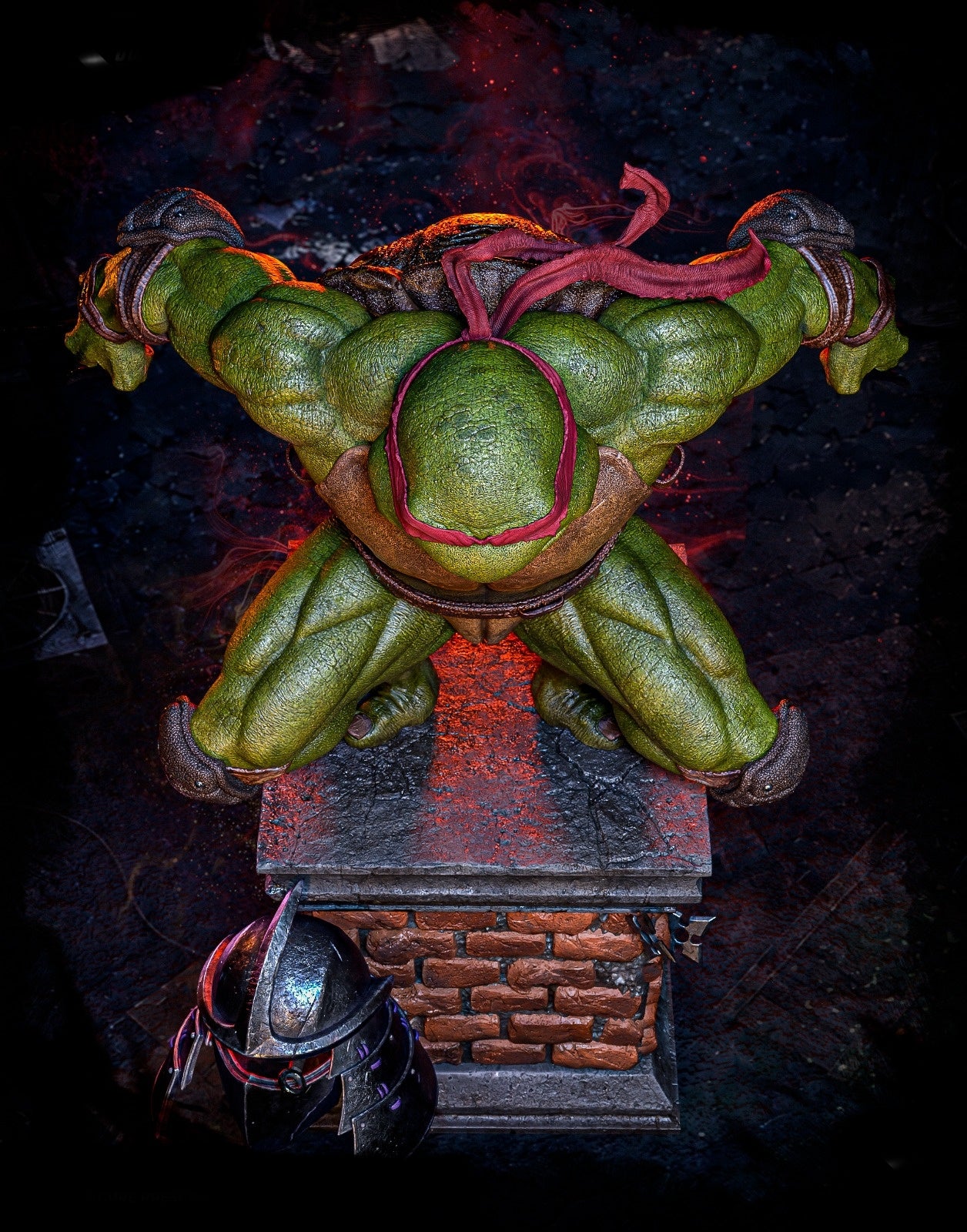 Raphael Sculpture (75mm to 500mm) - Unassembled/Unpainted/3D Print