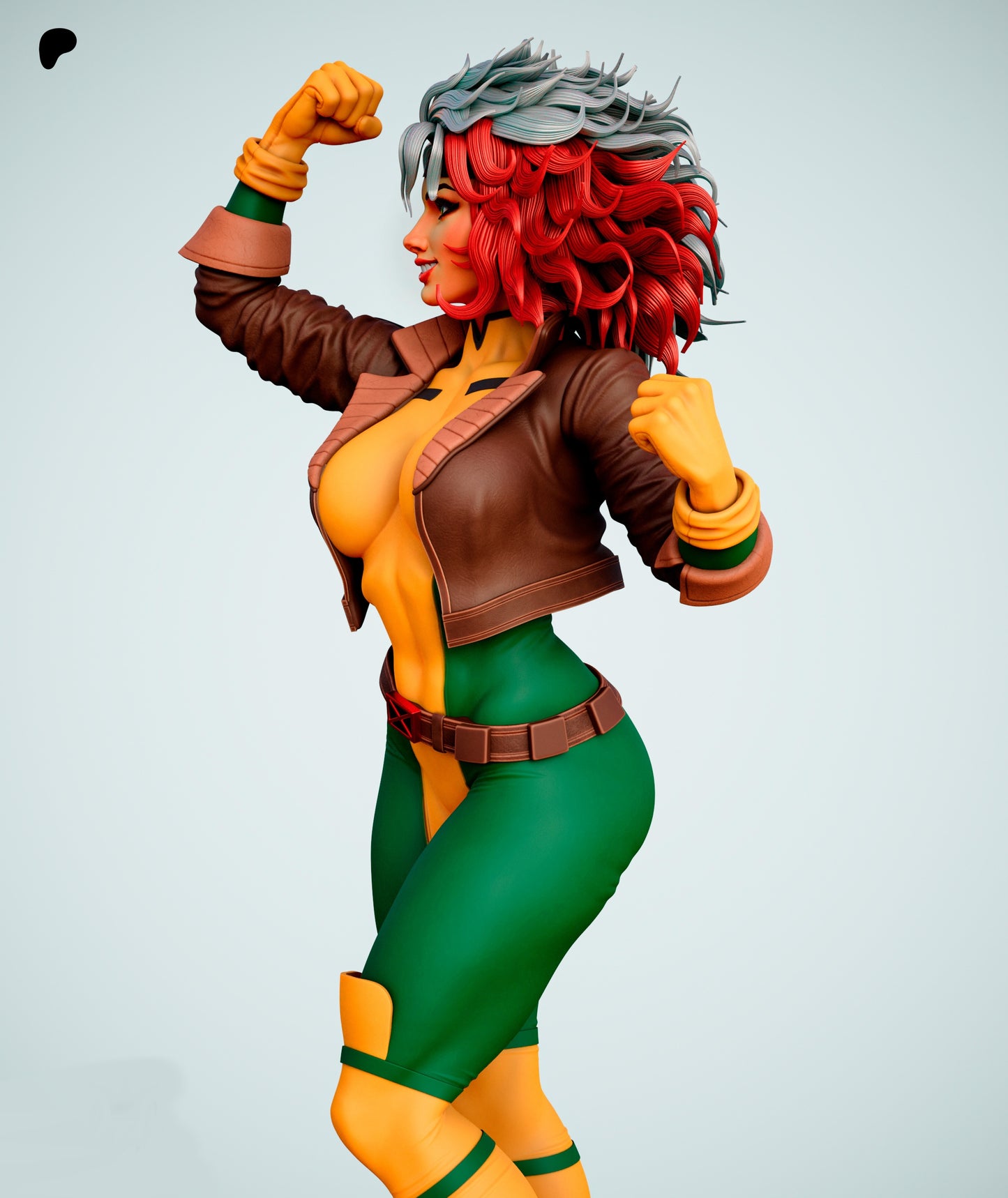 Rogue Sculpture (75mm to 500mm) - Unassembled/Unpainted/3D Print
