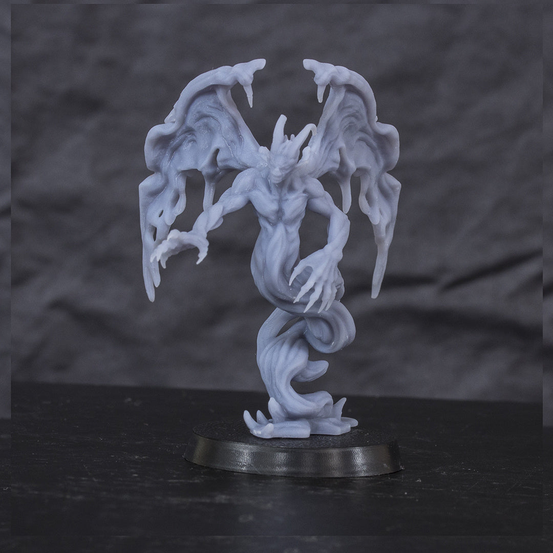 Shadow Demon - Demon - Dungeons and Dragons - by Realm of Paths - Tabletop RPG Miniature - Roleplaying 3D Printed Fantasy Mini