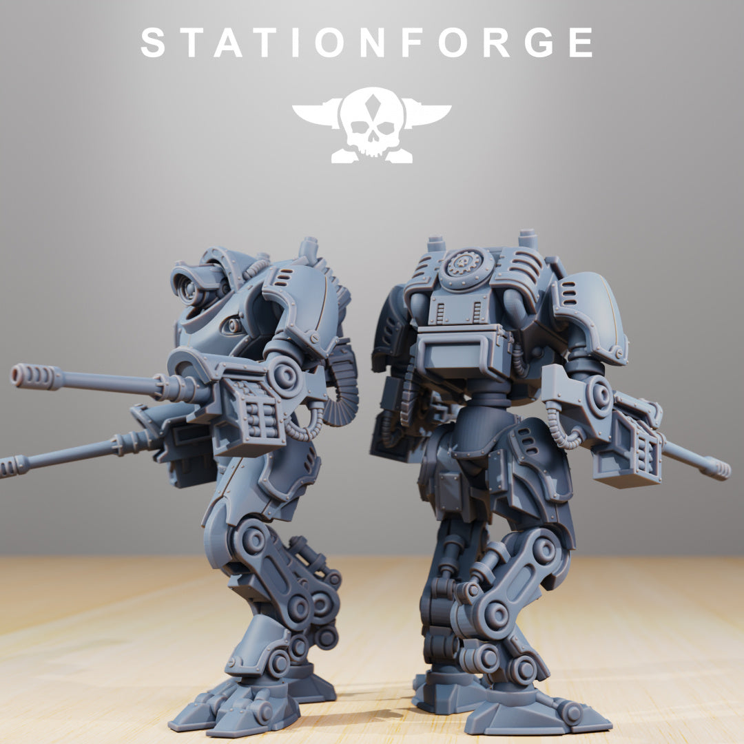 Scavenger Bracers (x2) - by Station Forge - Tabletop RPG Miniature - Roleplaying 3D Printed Fantasy Mini