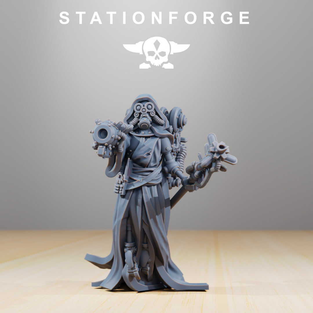 Scavenger Elecro Lights - by Station Forge - Tabletop RPG Miniature - Roleplaying 3D Printed Fantasy Mini