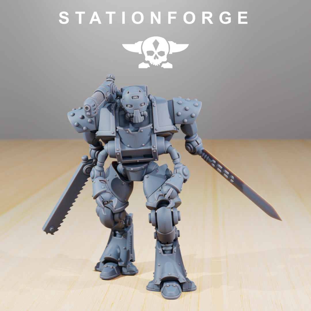 Scavenger Exutars - by Station Forge - Tabletop RPG Miniature - Roleplaying 3D Printed Fantasy Mini