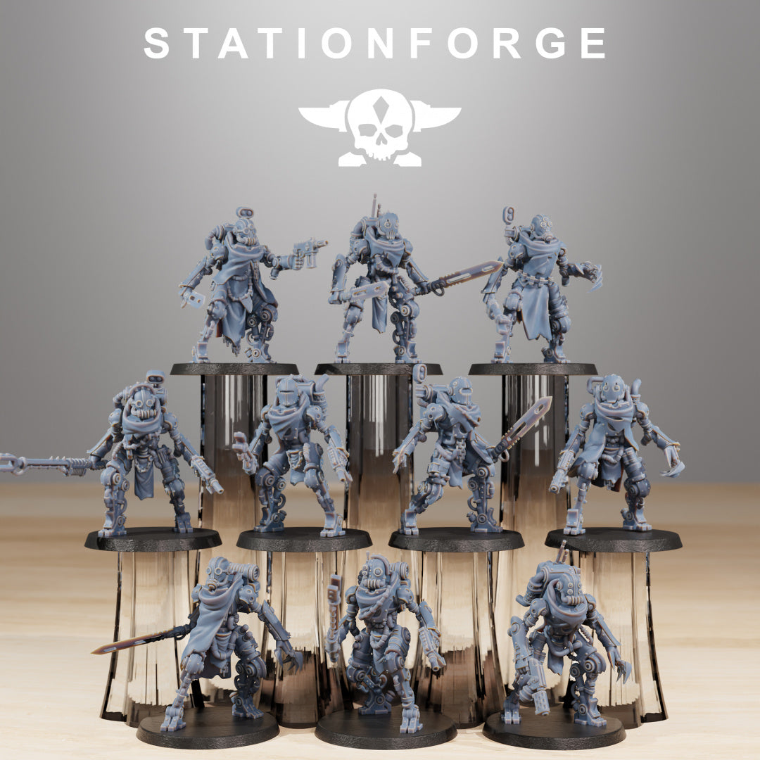 Spavenger Cyborg Per Wargaming - Modello Da Tavolo Utilizzabile Come Servo-Skull O Assistente Adeptus Mechanicus - Foto 1