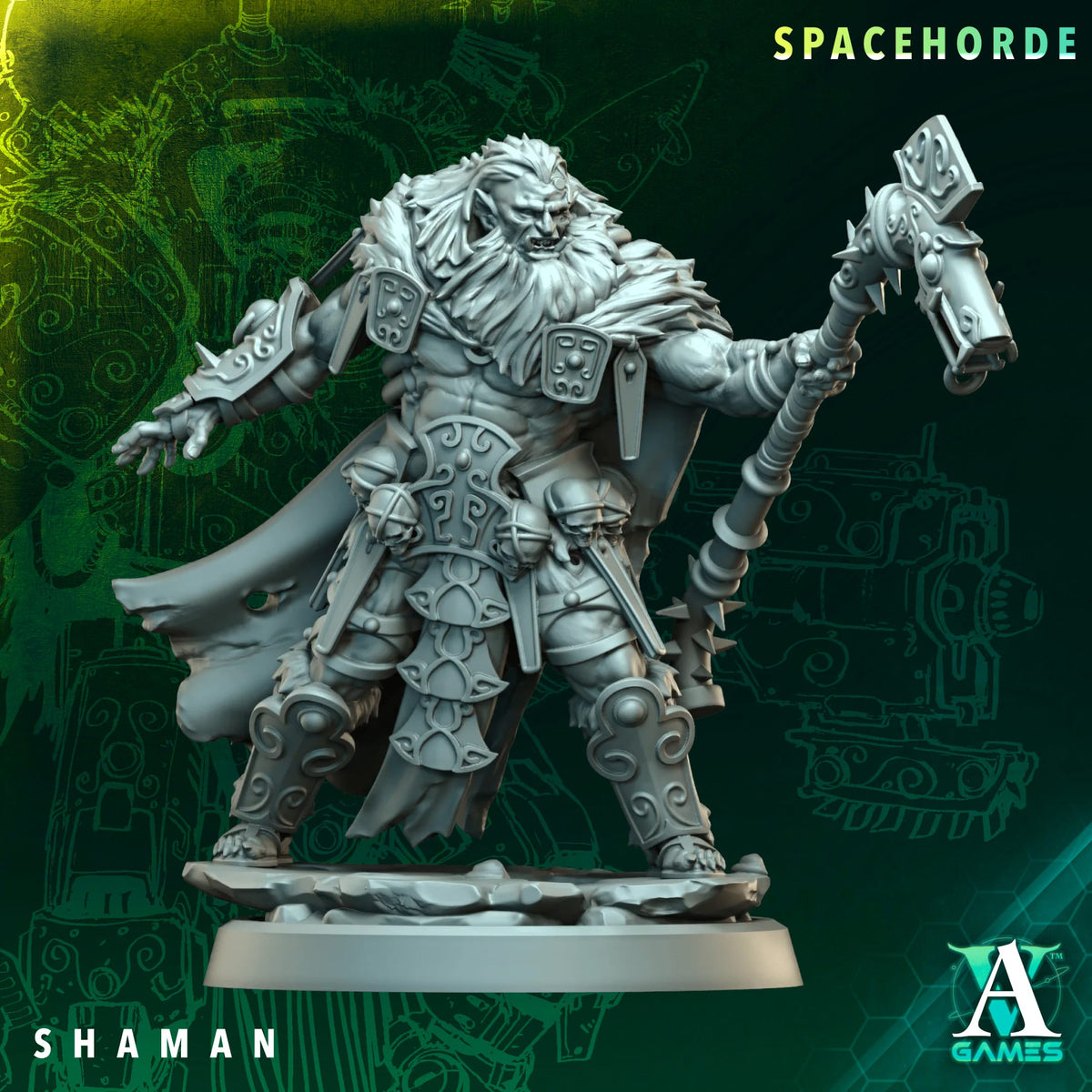 Shaman - Spacehorde - TTRPG - Wargaming - Grimdark