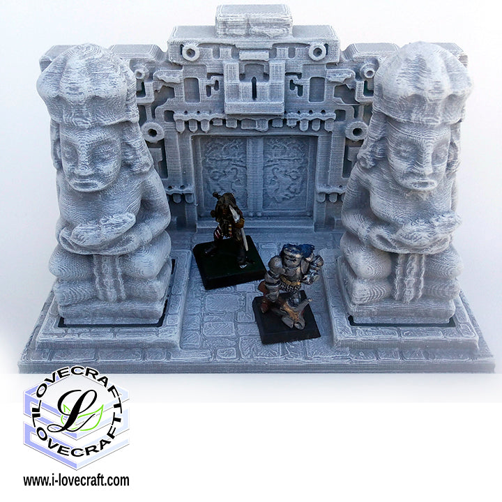 Toran of Ixmucane - Amazon Terrain - by Lain Lovecraft- Tabletop RPG Miniature - Roleplaying 3D Printed Fantasy Mini