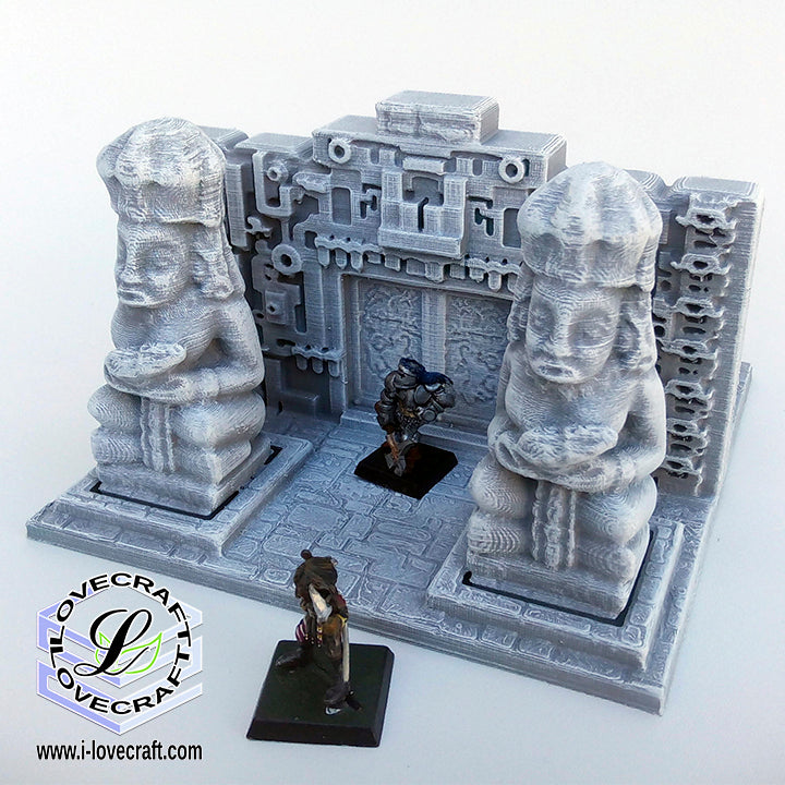 Toran of Ixmucane - Amazon Terrain - by Lain Lovecraft- Tabletop RPG Miniature - Roleplaying 3D Printed Fantasy Mini