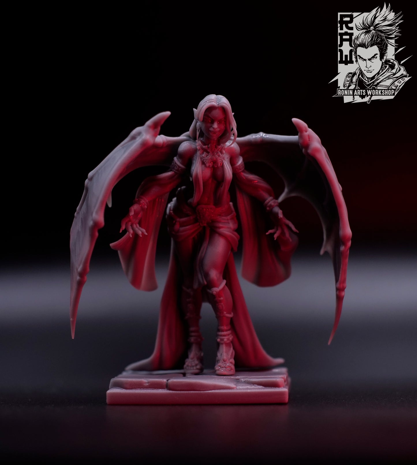 Vampire Bride Iris - Mordheim - Dungeons and Dragons - by RAW - Tabletop RPG Miniature - Roleplaying 3D Printed Fantasy Mini