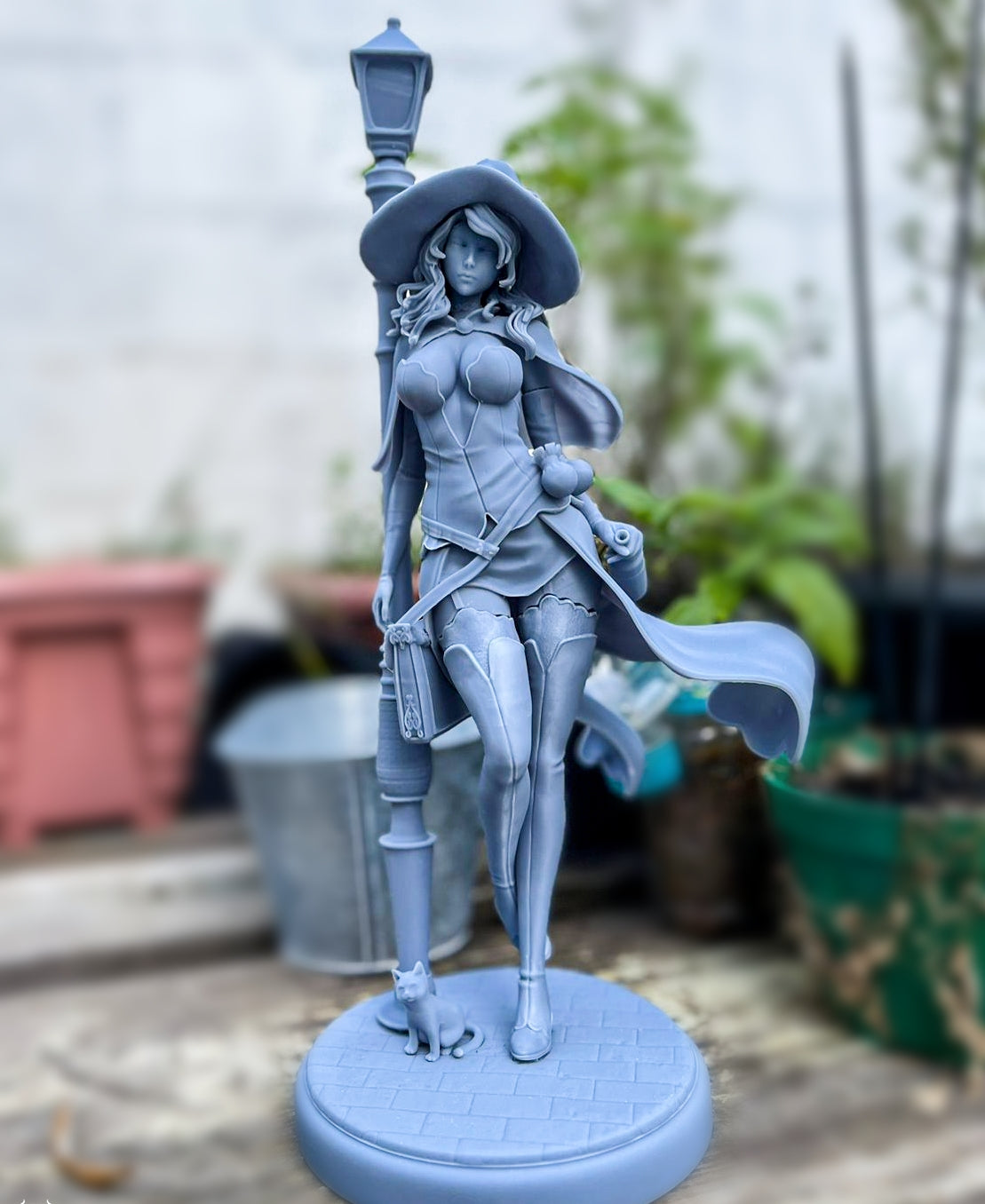 Vanessa Enoteca SFW/NSFW Sculpture (75mm to 500mm) - Unassembled/Unpainted/3D Print