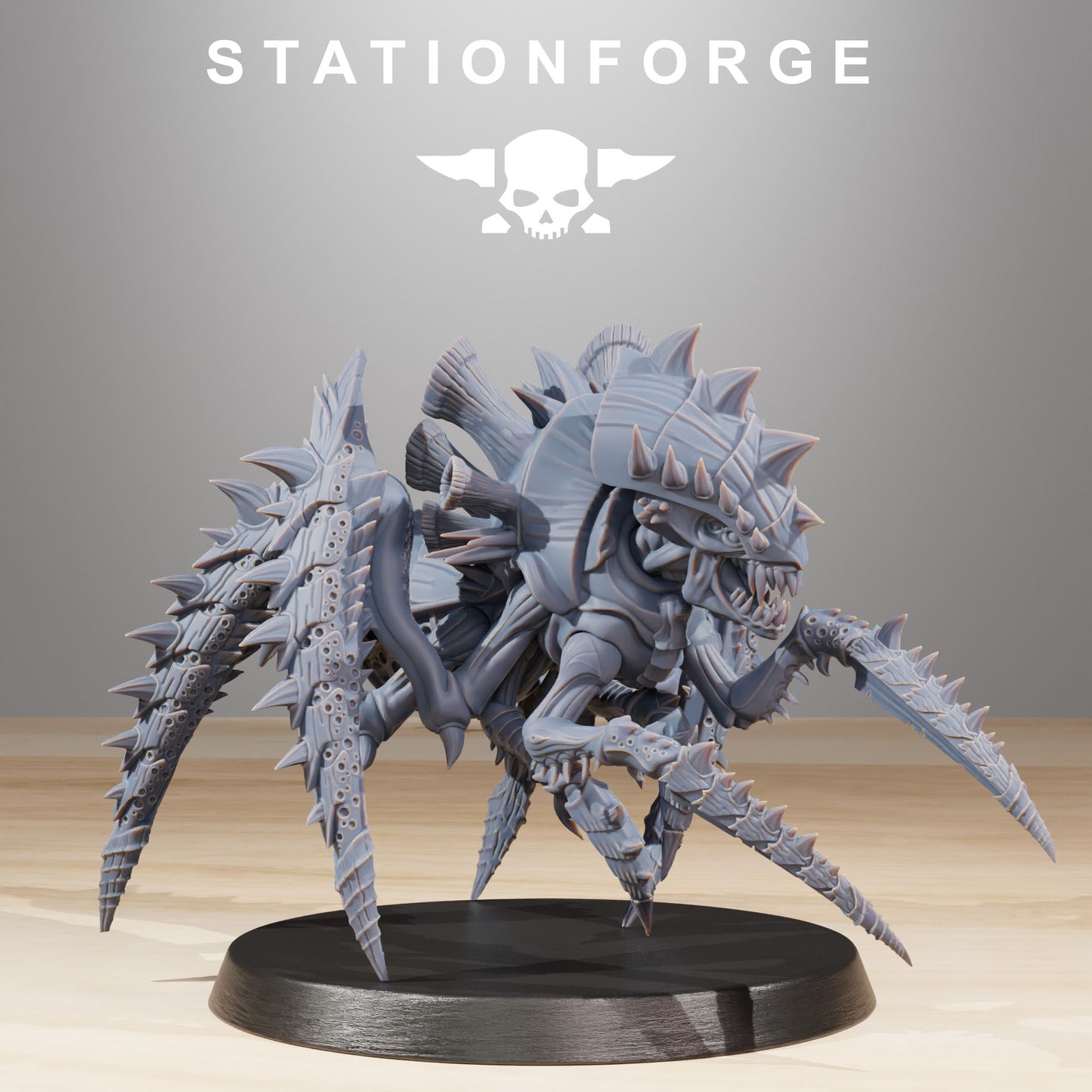 Xenarid Crawlers - by Station Forge - Tabletop RPG Miniature - Roleplaying 3D Printed Fantasy Mini