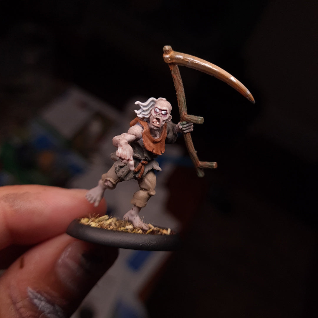 Zombie Kit - Dungeons and Dragons - by Warp Minis- Tabletop RPG Miniature - Roleplaying 3D Printed Fantasy Mini