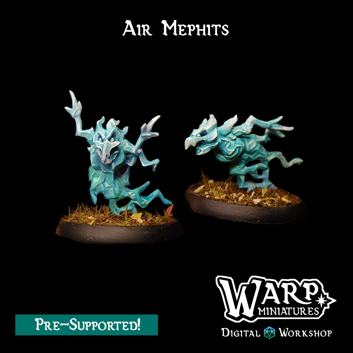 Air Mephits (x2)- TTRPG - Wargaming - Dungeons and Dragons