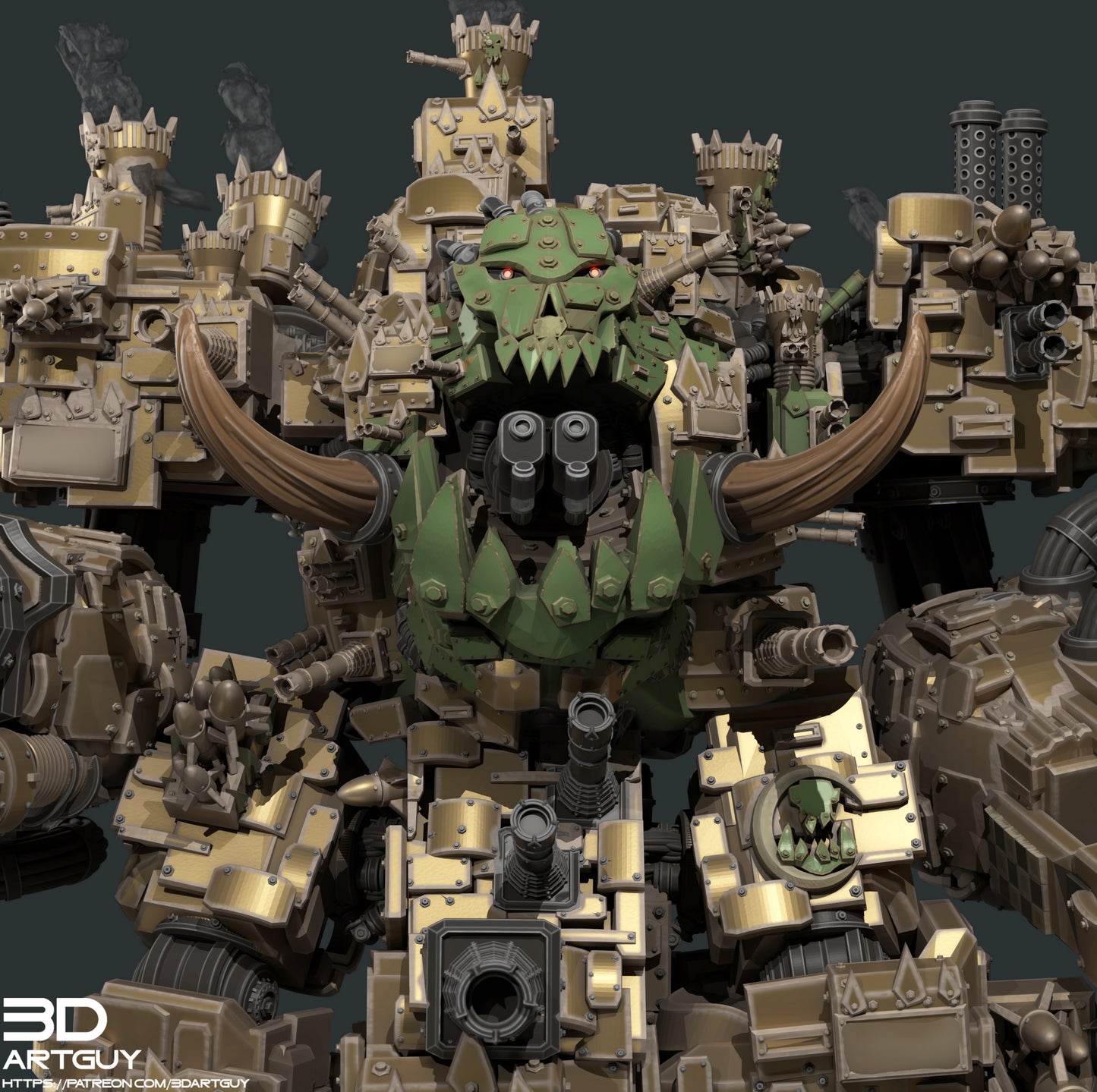 Orc Titan - War Construct - TTRPG - Wargaming - Grimdark