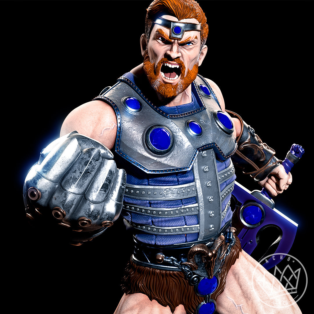 FISTO Sculpture (75mm to 500mm) - Unassembled/Unpainted/3D Print