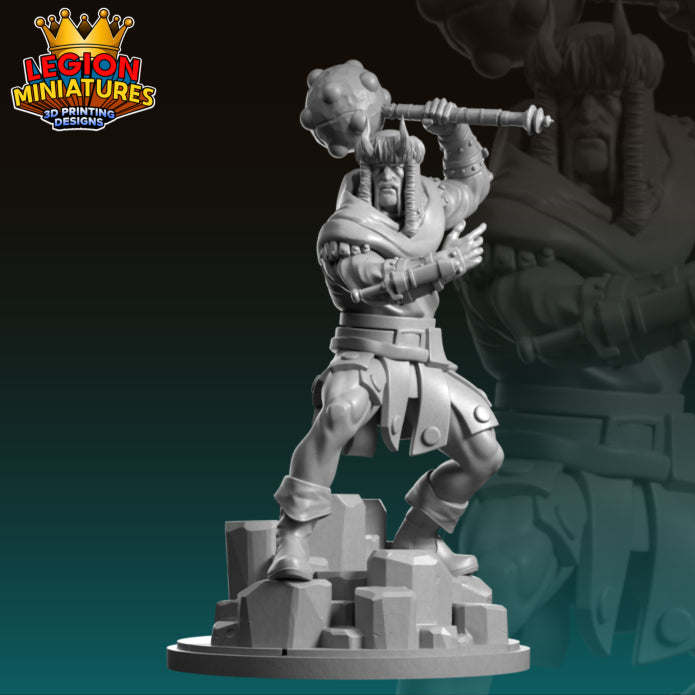 Hogun Miniature(40mm - 75mm) Unassembled/Unpainted/3D Print