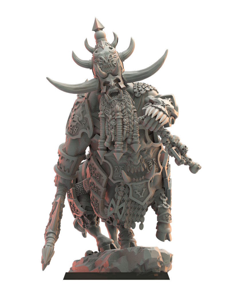 Hurgroth, Taurukh Hero - Bull Centaur - TTRPG - Wargaming - Dungeons and Dragons