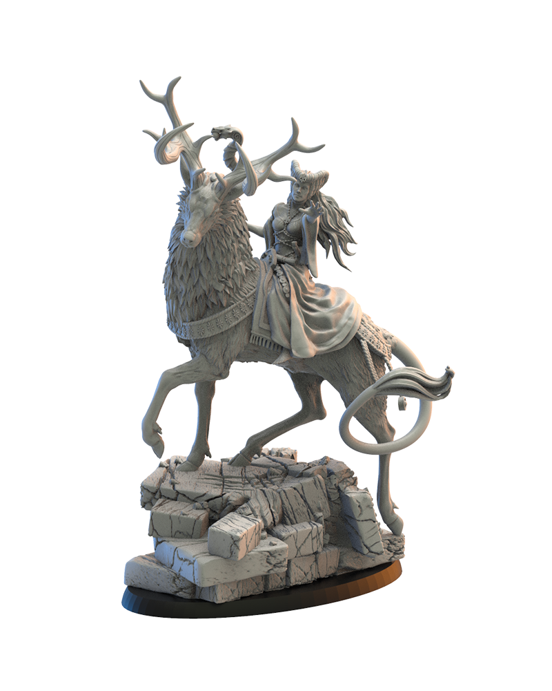 Ildira, Supreme Sorceress of Mercia V2 - Breton - TTRPG - Wargaming - Dungeons and Dragons