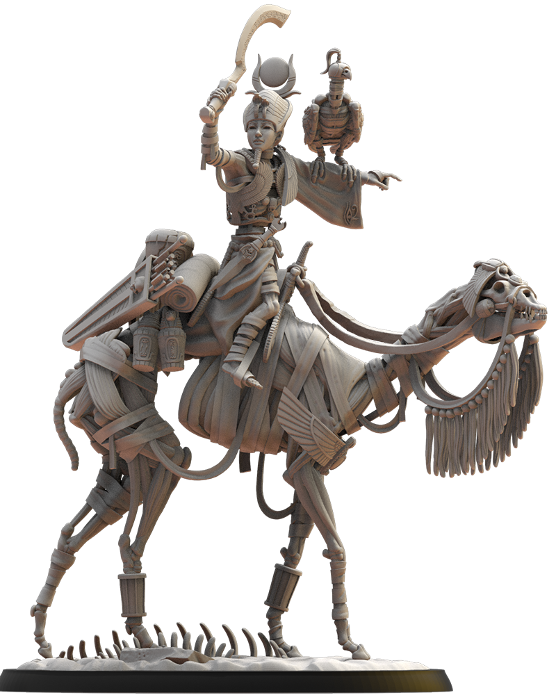 Khalid, the Eternal - Tomb Kings - Undead - TTRPG - Wargaming - Dungeons and Dragons