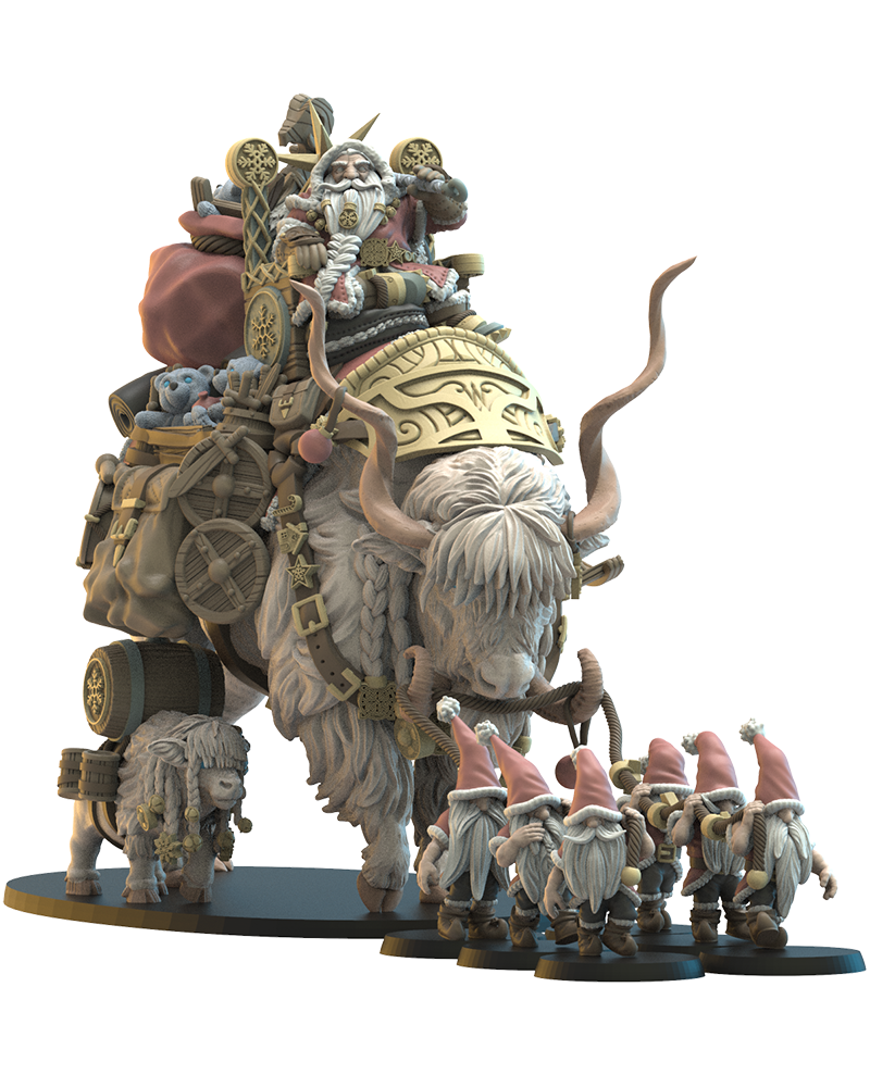 Klaas, Niavellir Christmas Father - Dwarves - TTRPG - Wargaming - LOTR - Dungeons and Dragons