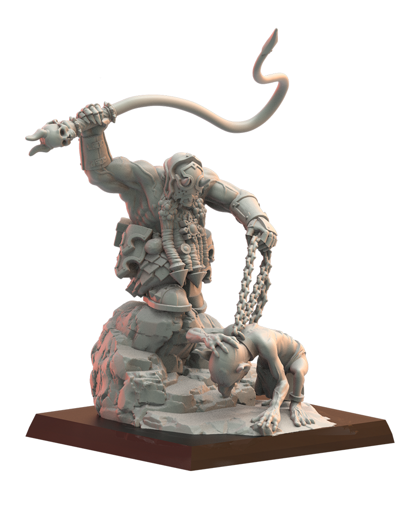 Magmhôrin Slaver - Chaos Dwarf - TTRPG - Wargaming - Dungeons and Dragons