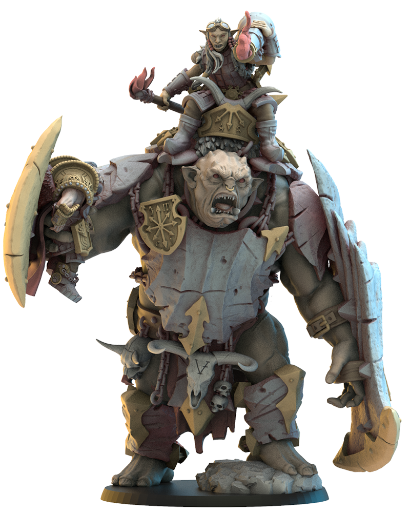 Mongobbo Gunner on Throl - Hobgoblin - TTRPG - Wargaming - Dungeons and Dragons