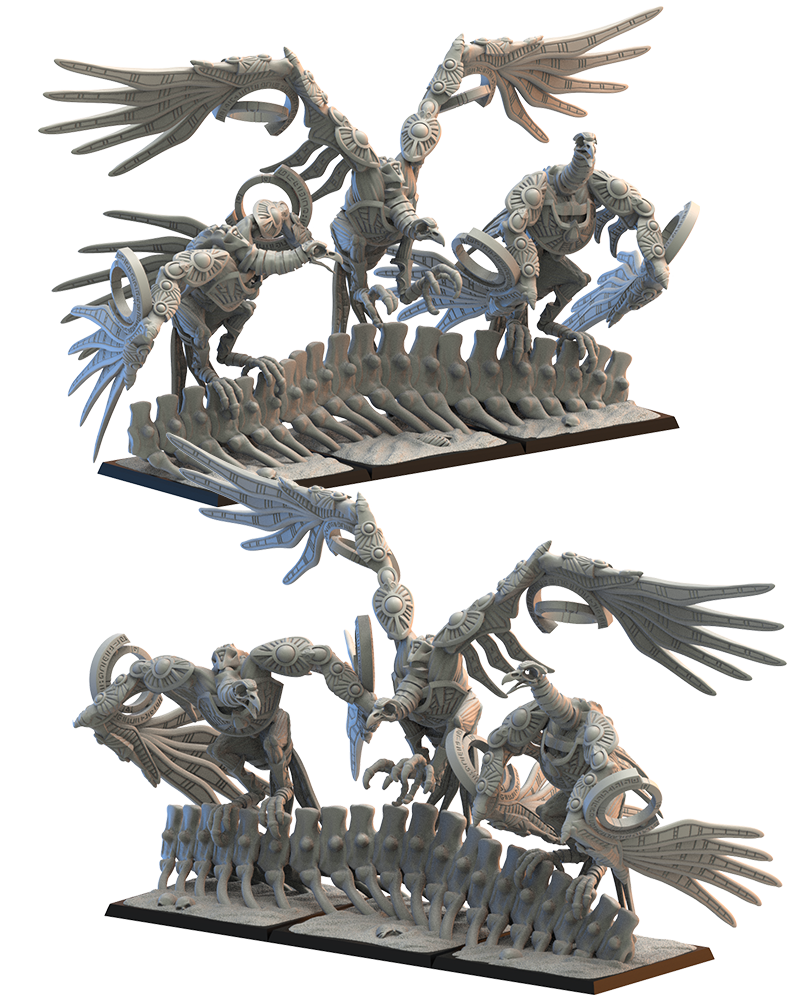 Nejbet Artifacts (x3) - Tomb Kings - Undead - TTRPG - Wargaming - Dungeons and Dragons