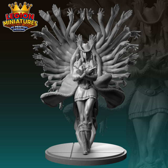 Nico Robin - Tabletop RPG Miniature - Roleplaying 3D Printed Fantasy Mini