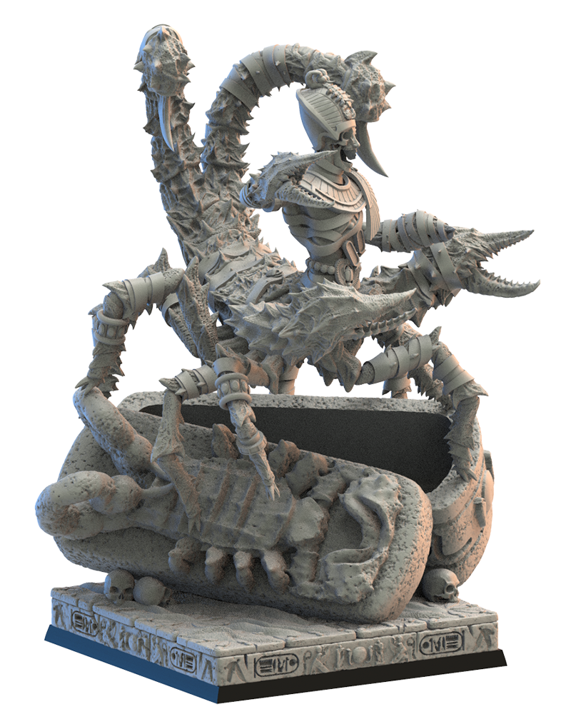 Scorpion's Cursed - Tomb Kings - Undead - TTRPG - Wargaming - Dungeons and Dragons