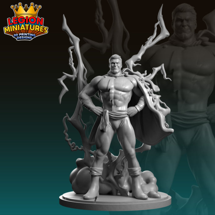 Shazam Miniature(40mm - 75mm) Unassembled/Unpainted/3D Print