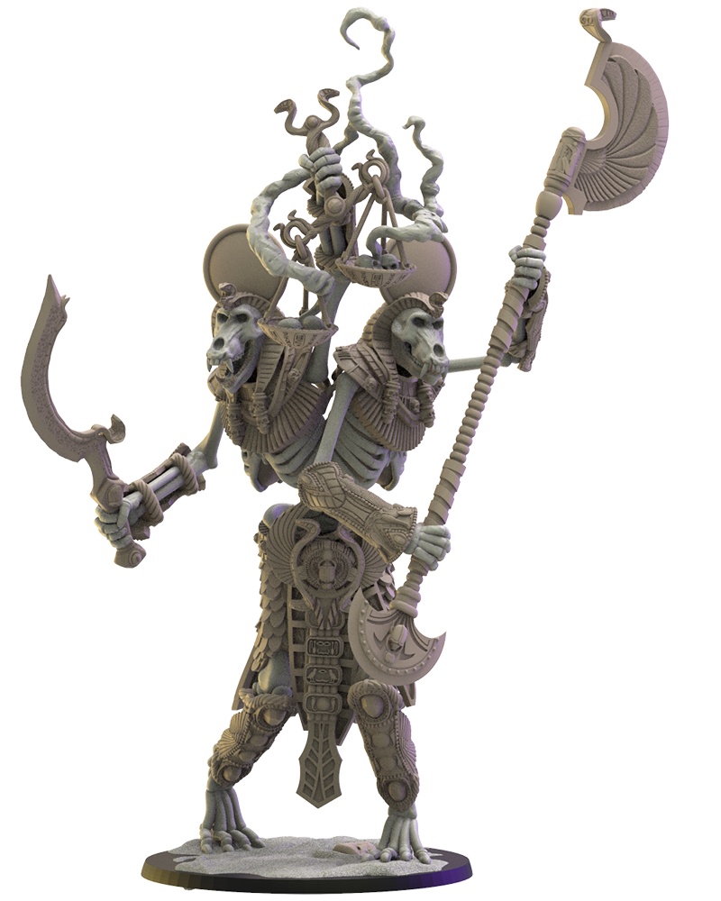 Siames Bone Colossus - Tomb Kings - Undead - TTRPG - Wargaming - Dungeons and Dragons