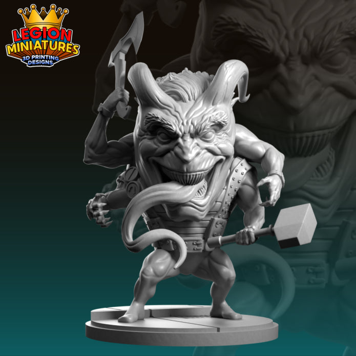 Sugar Man - Tabletop RPG Miniature - Roleplaying 3D Printed Fantasy Mini
