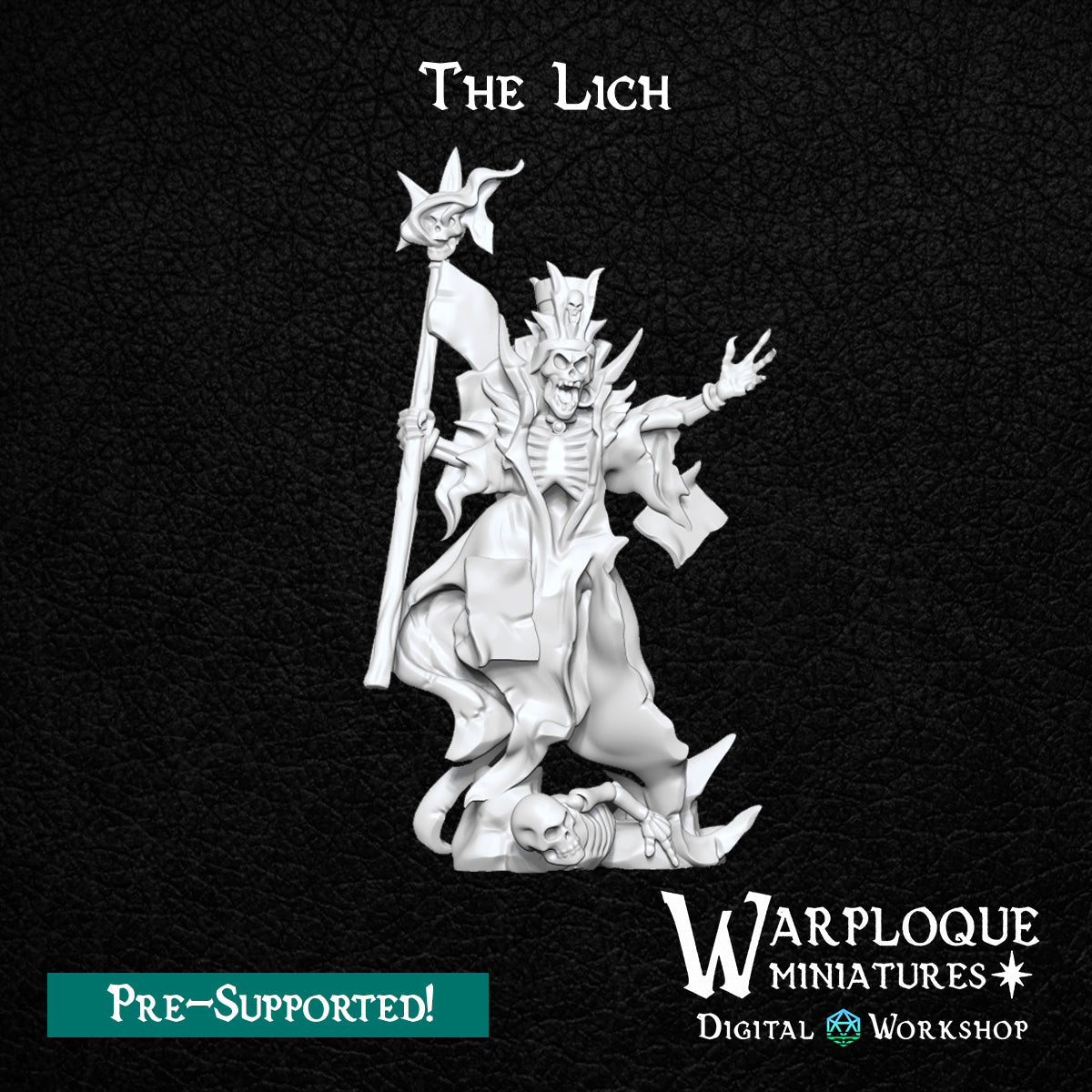 The Lich - Undead - TTRPG - Wargaming - Dungeons and Dragons - Mordheim