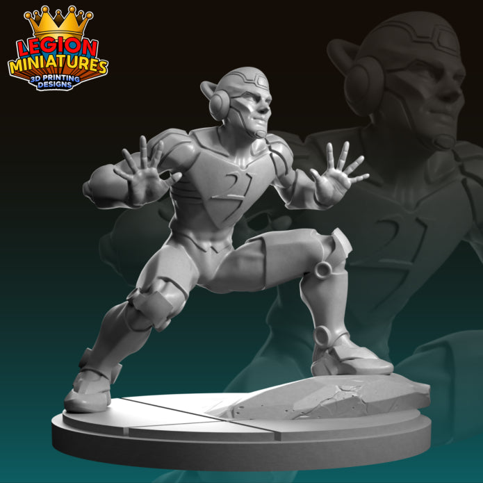 Tin Miniature(40mm - 75mm) Unassembled/Unpainted/3D Print