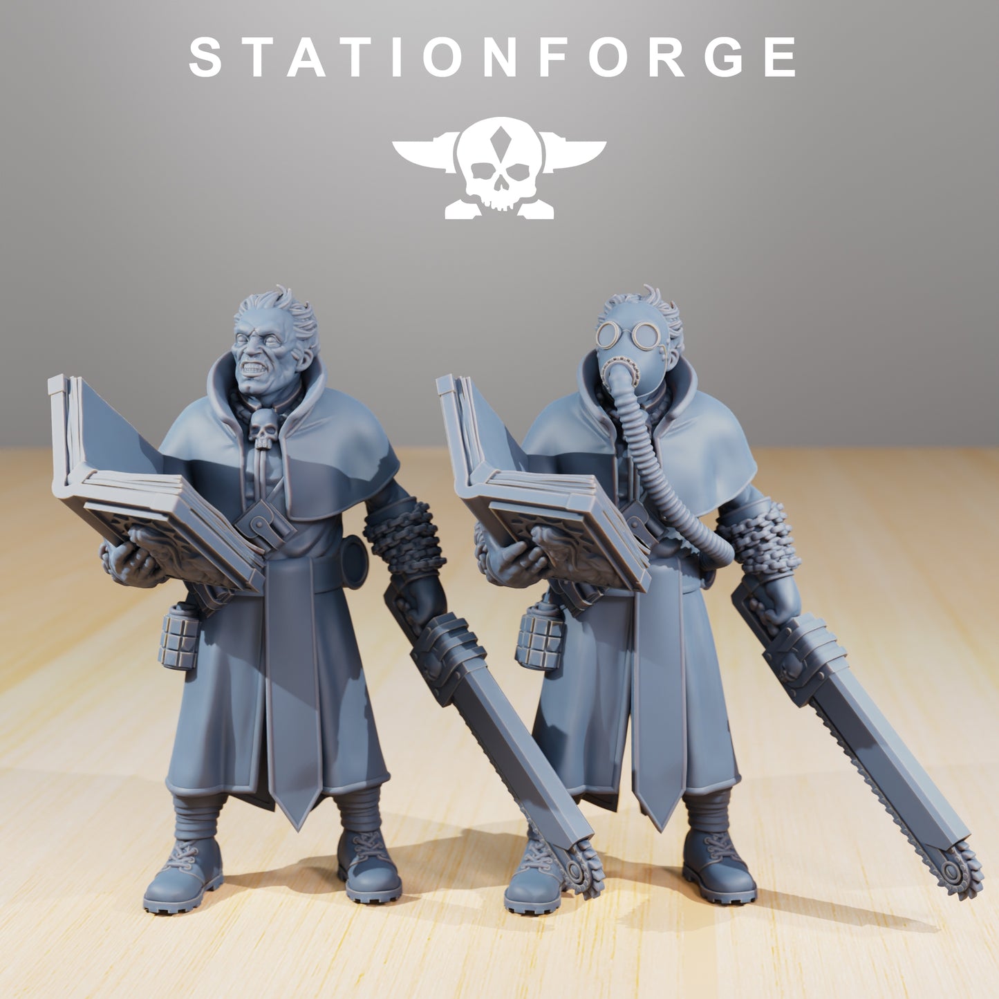 GrimGuard - Priest(x2) - TTRPG - Wargaming - Grimdark