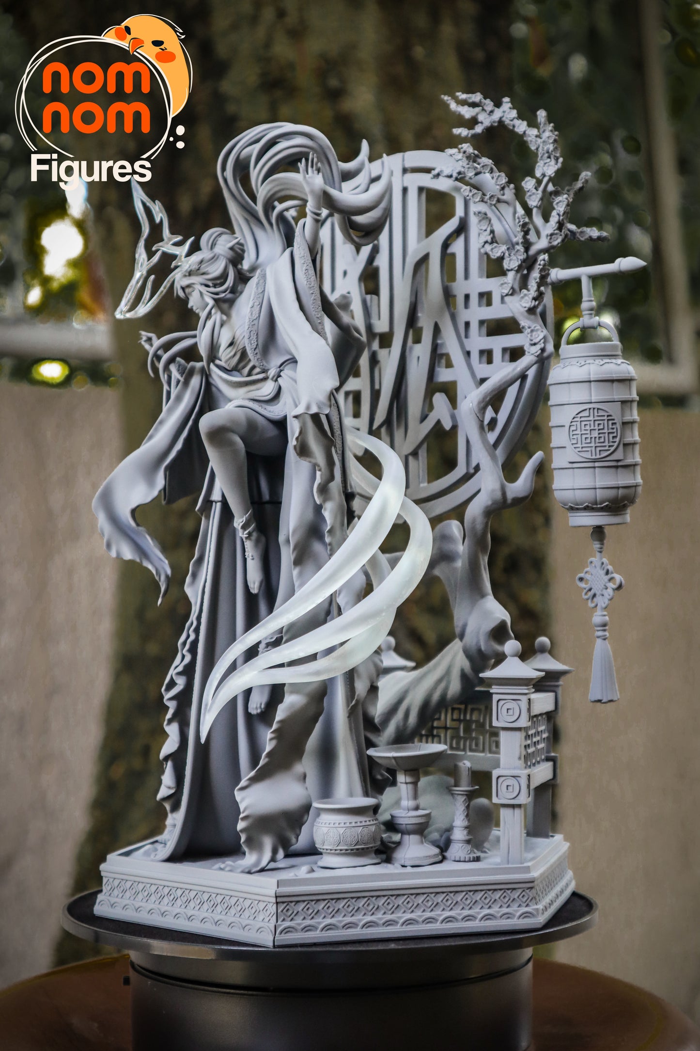 Winter Plum Sculpt - by Nom Nom- Tabletop RPG Miniature - Roleplaying 3D Printed Fantasy Mini