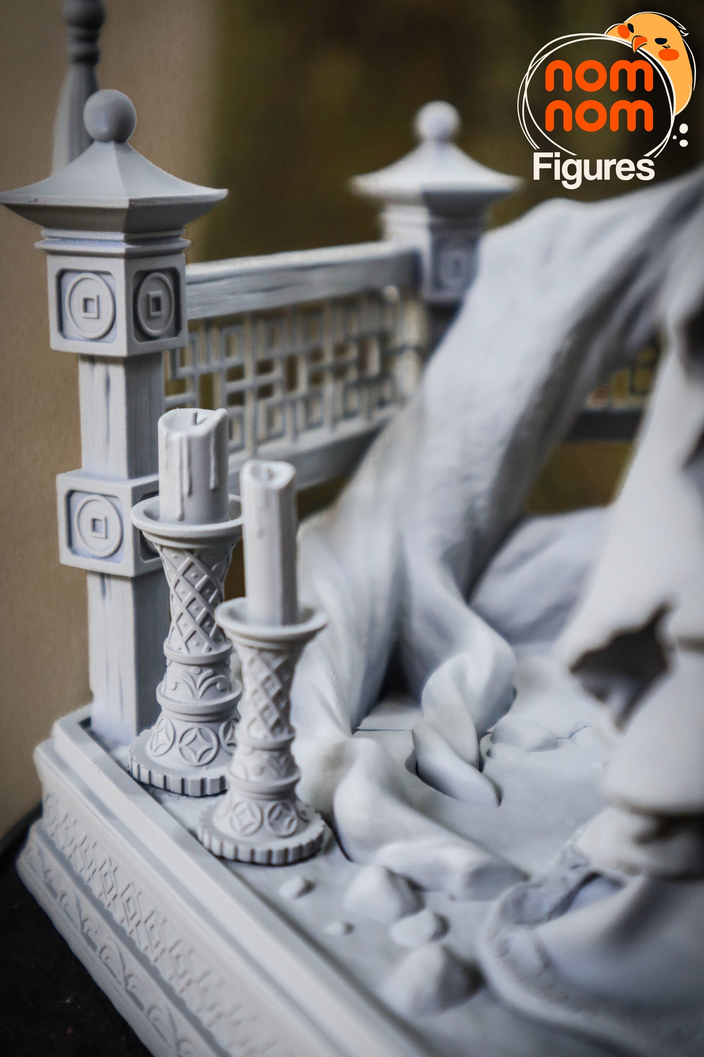 Winter Plum Sculpt - by Nom Nom- Tabletop RPG Miniature - Roleplaying 3D Printed Fantasy Mini