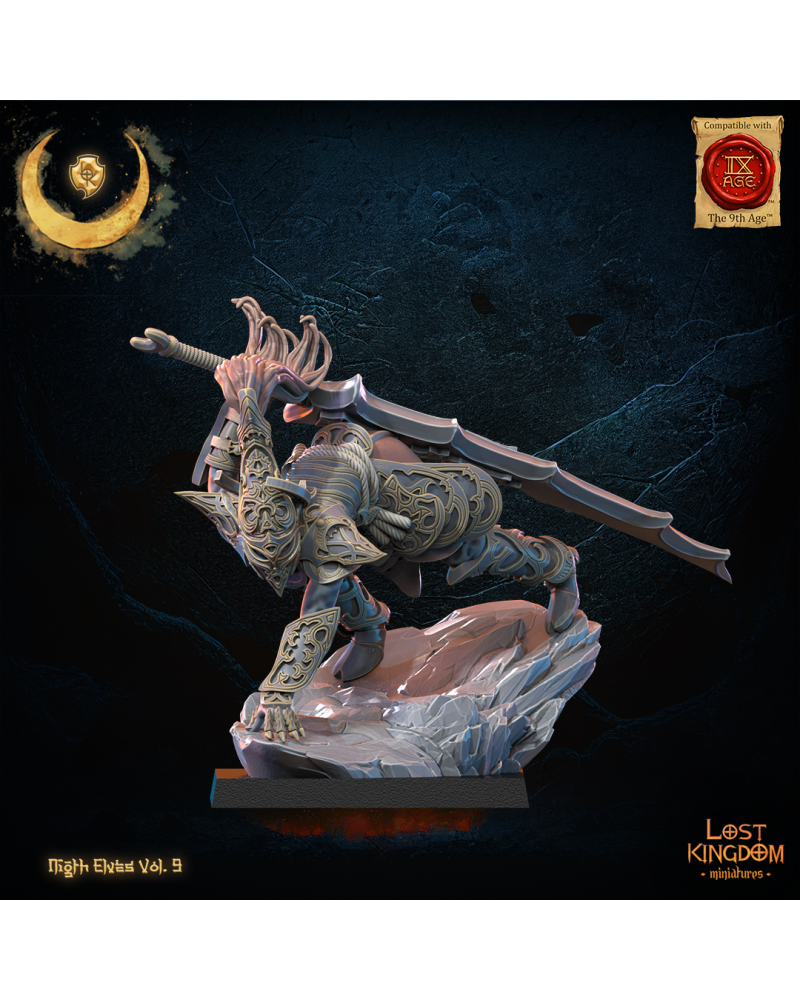 Xiuying, Tsurugi Heroine 2 - Night Elves - TTRPG - Wargaming - Dungeons and Dragons