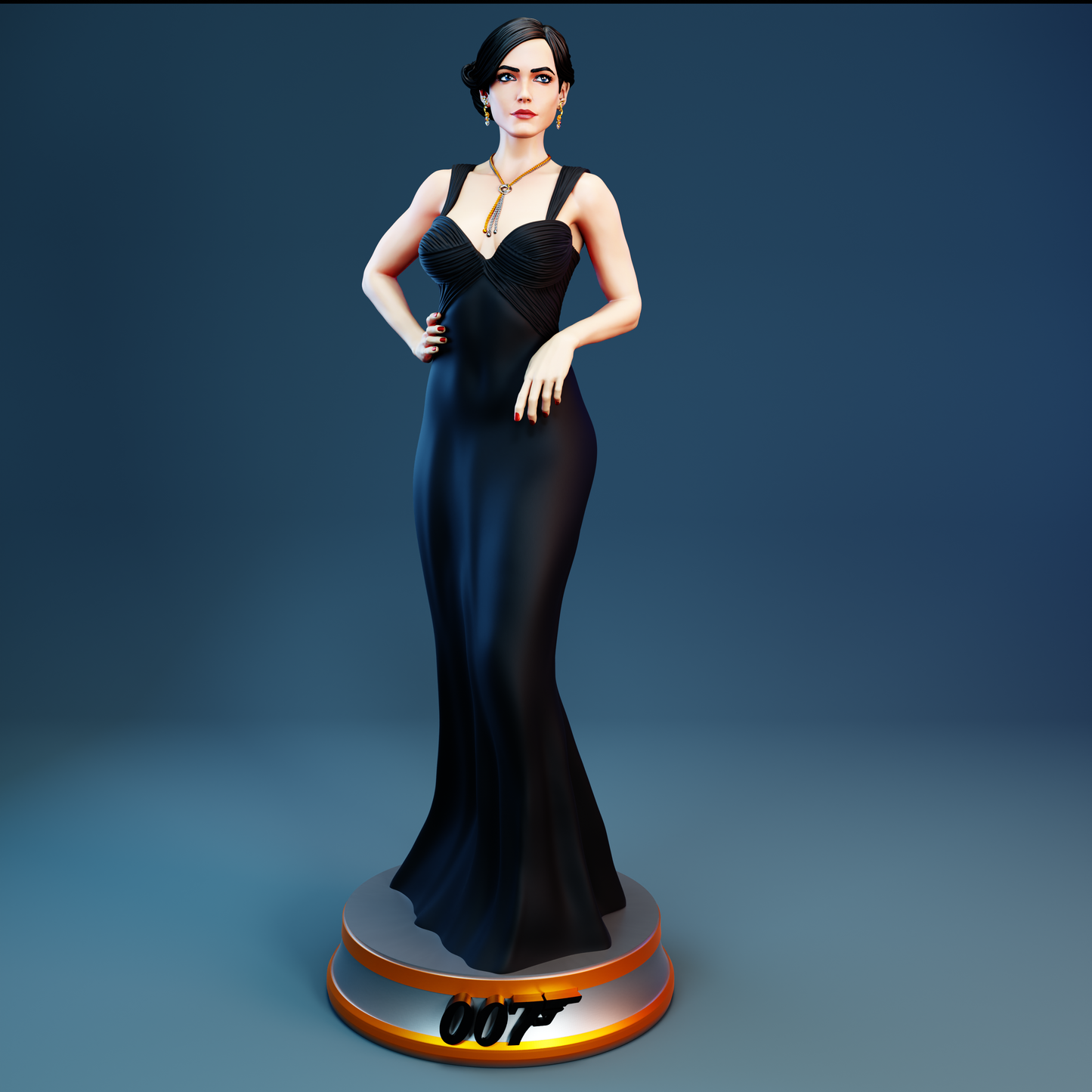Vesper Lynd Sculpture (75mm to 500mm) - Unassembled/Unpainted/3D Print
