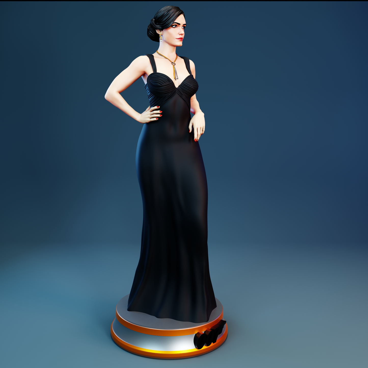 Vesper Lynd Sculpture (75mm to 500mm) - Unassembled/Unpainted/3D Print