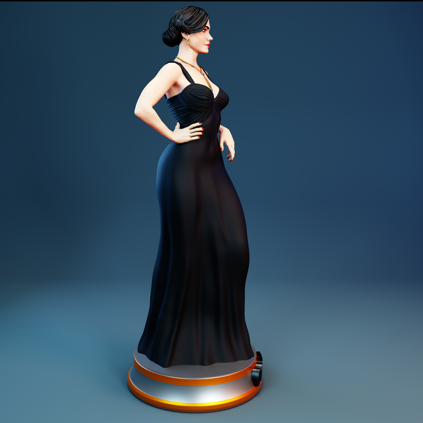 Vesper Lynd Sculpture (75mm to 500mm) - Unassembled/Unpainted/3D Print