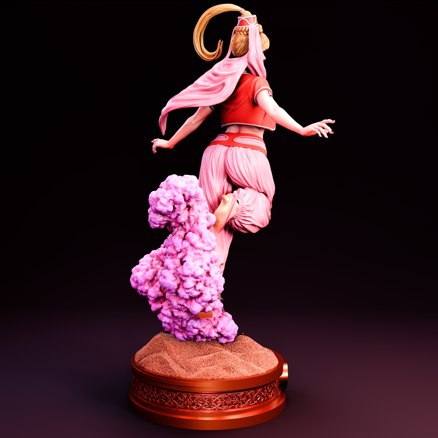 I Dream of Jeannie Sculpture (75mm to 500mm) - Unassembled/Unpainted/3D Print