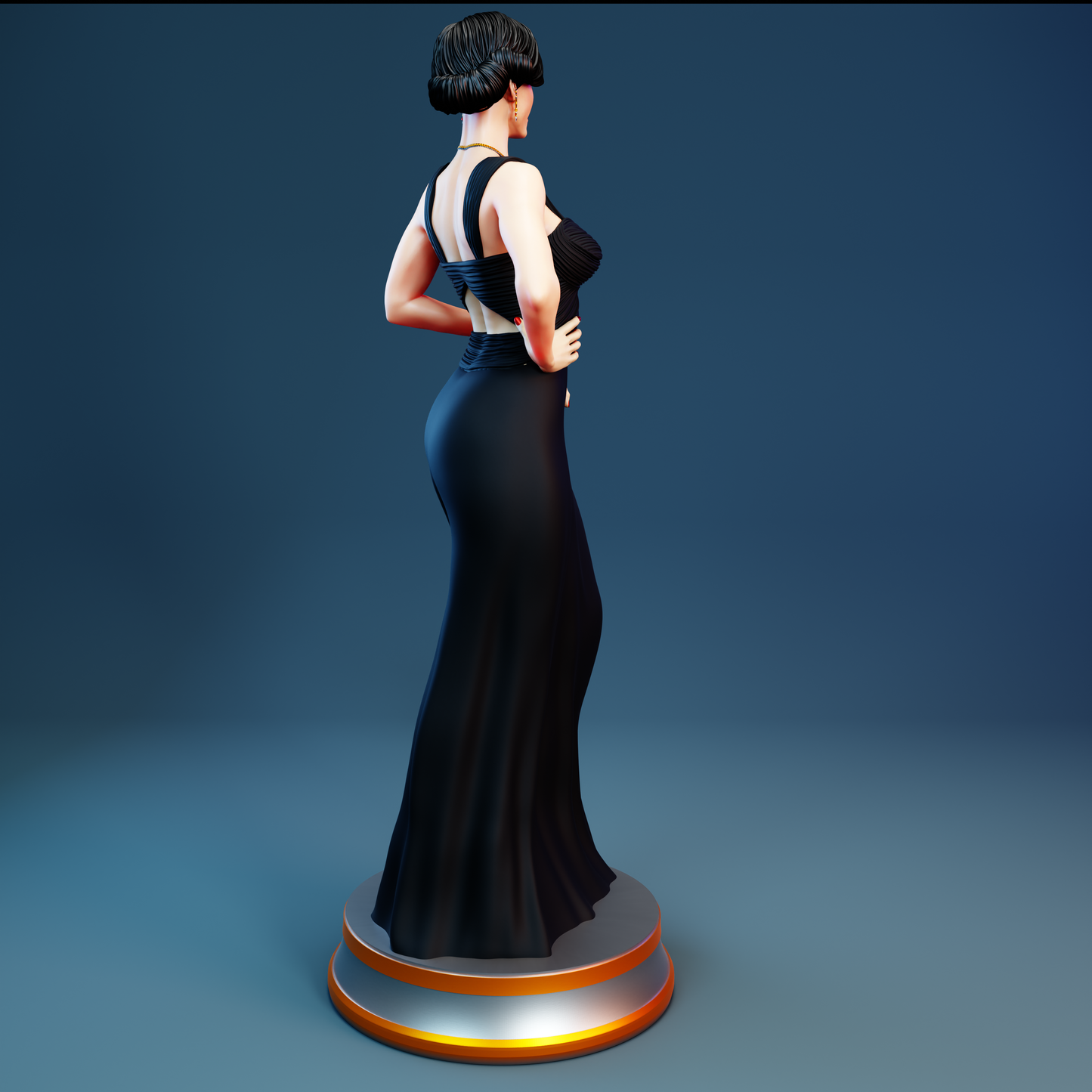Vesper Lynd Sculpture (75mm to 500mm) - Unassembled/Unpainted/3D Print