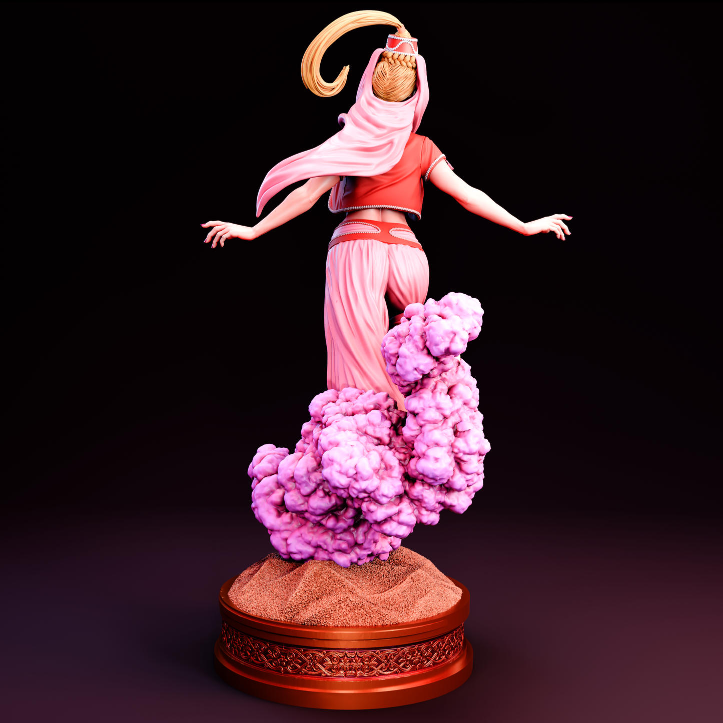 I Dream of Jeannie Sculpture (75mm to 500mm) - Unassembled/Unpainted/3D Print