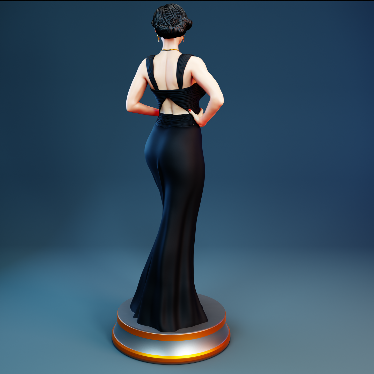 Vesper Lynd Sculpture (75mm to 500mm) - Unassembled/Unpainted/3D Print