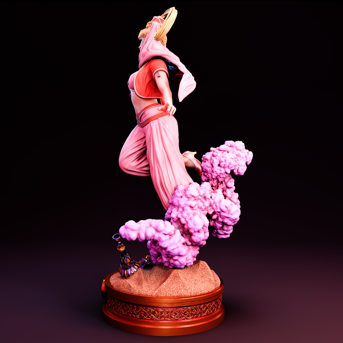 I Dream of Jeannie Sculpture (75mm to 500mm) - Unassembled/Unpainted/3D Print